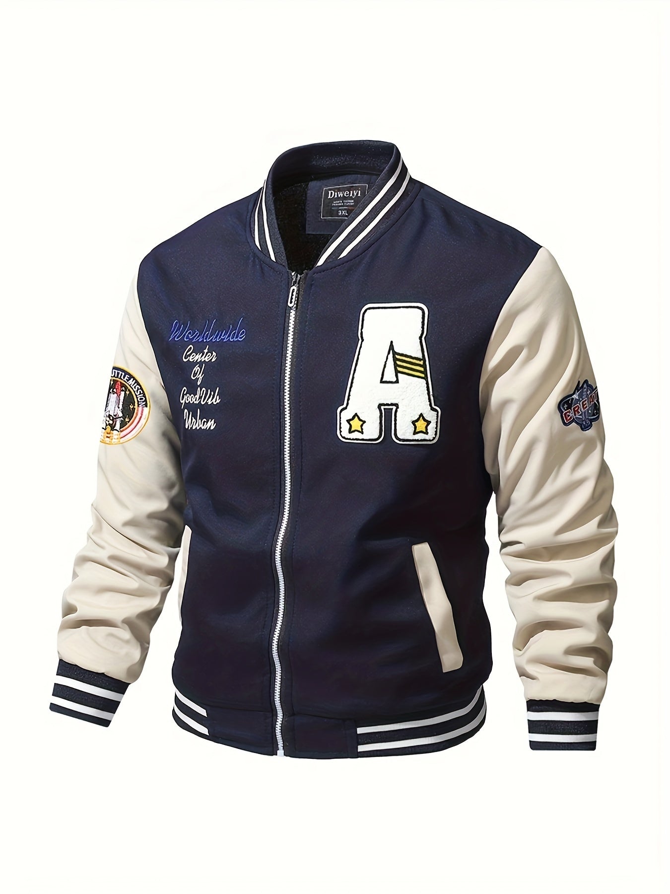 Casual Varsity Jacket for Men