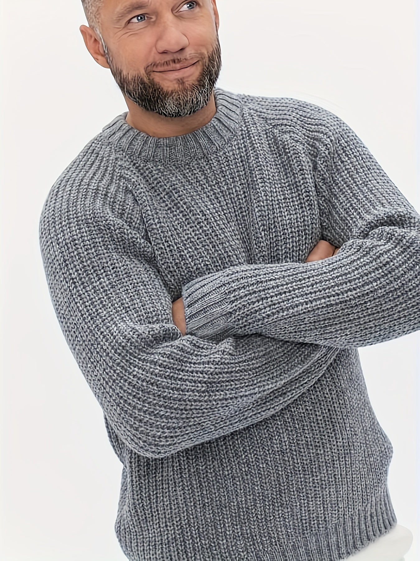 Cozy Winter Knit Sweater for Men