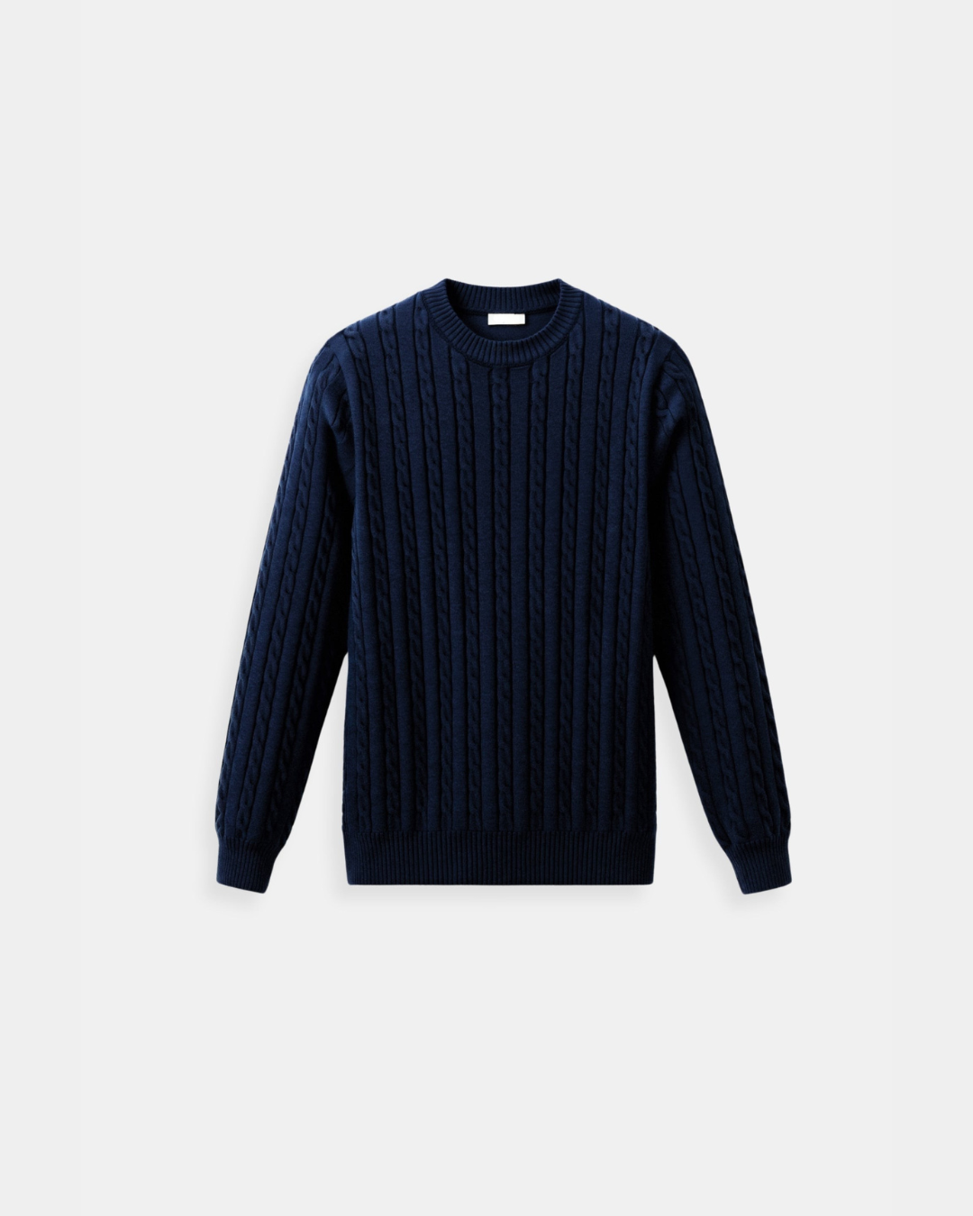 Premium O-Neck Ribbed Pullover