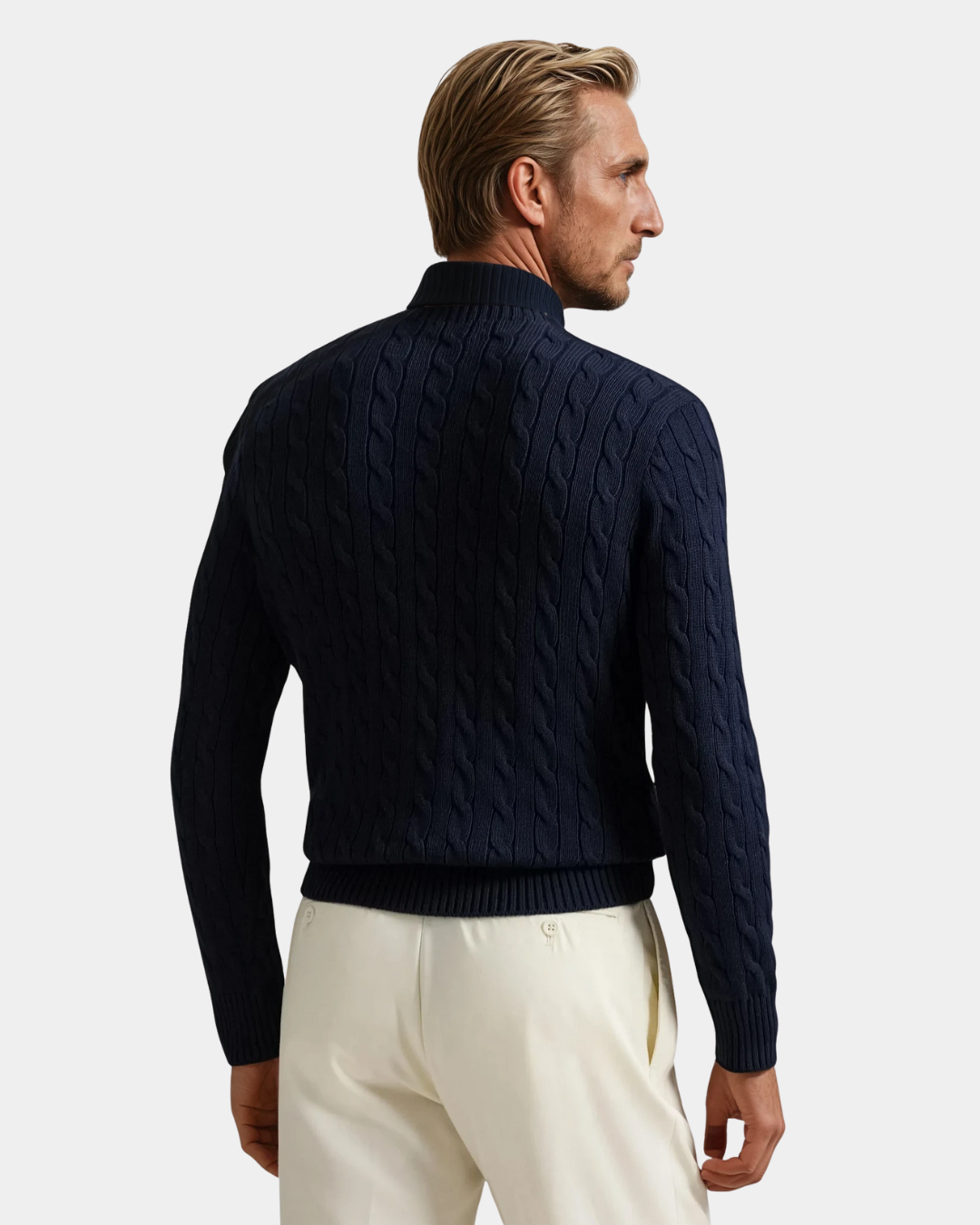 Premium O-Neck Ribbed Pullover