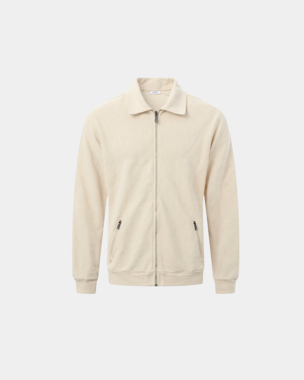 Polo Collar Zip Track Jacket