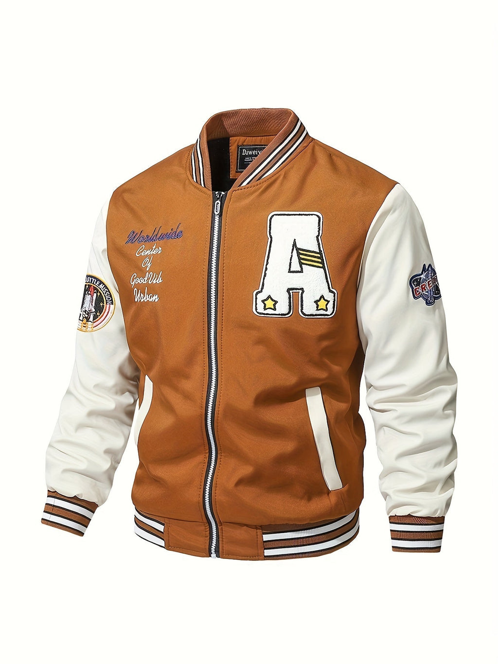 Casual Varsity Jacket for Men