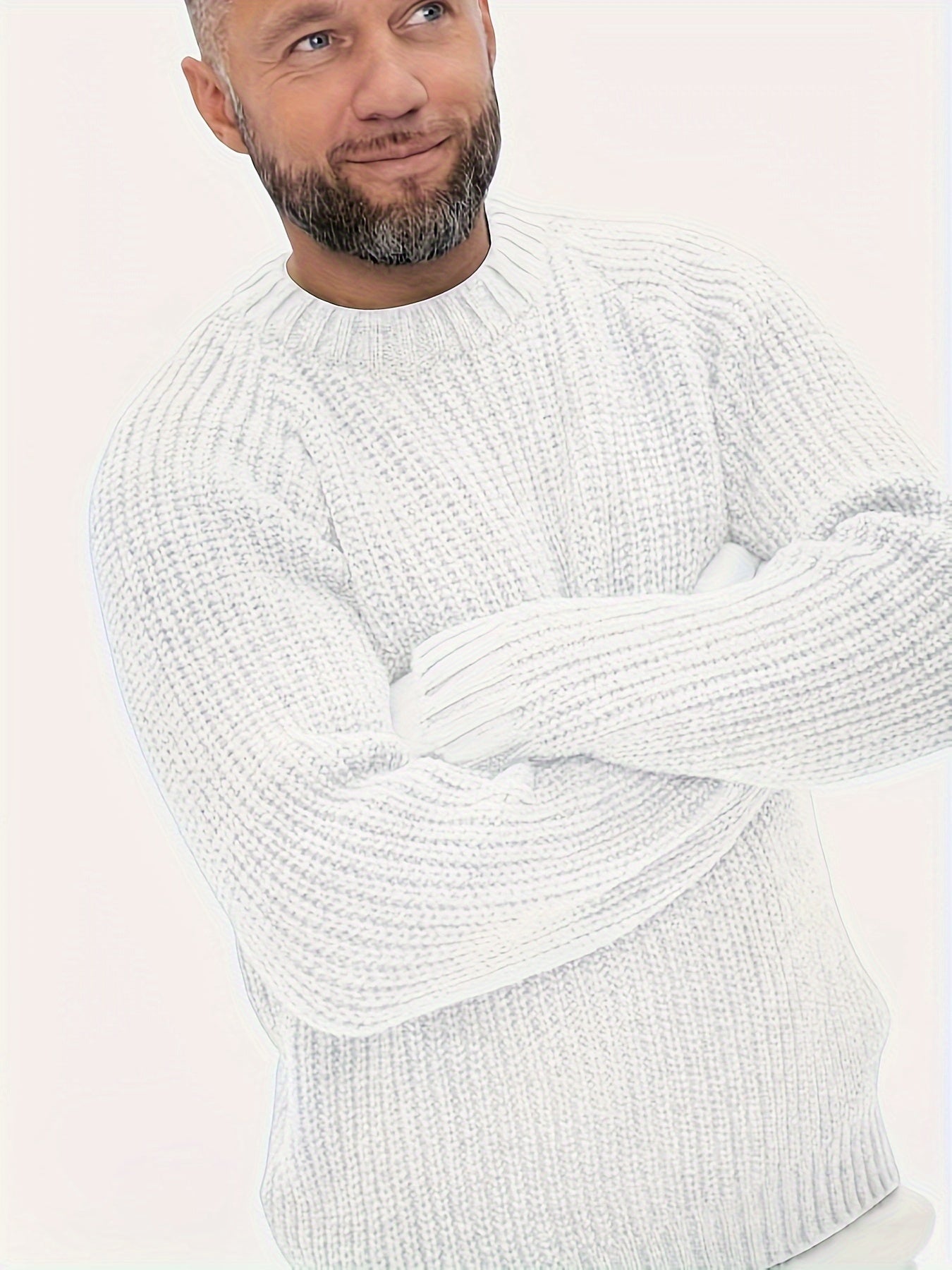 Cozy Winter Knit Sweater for Men