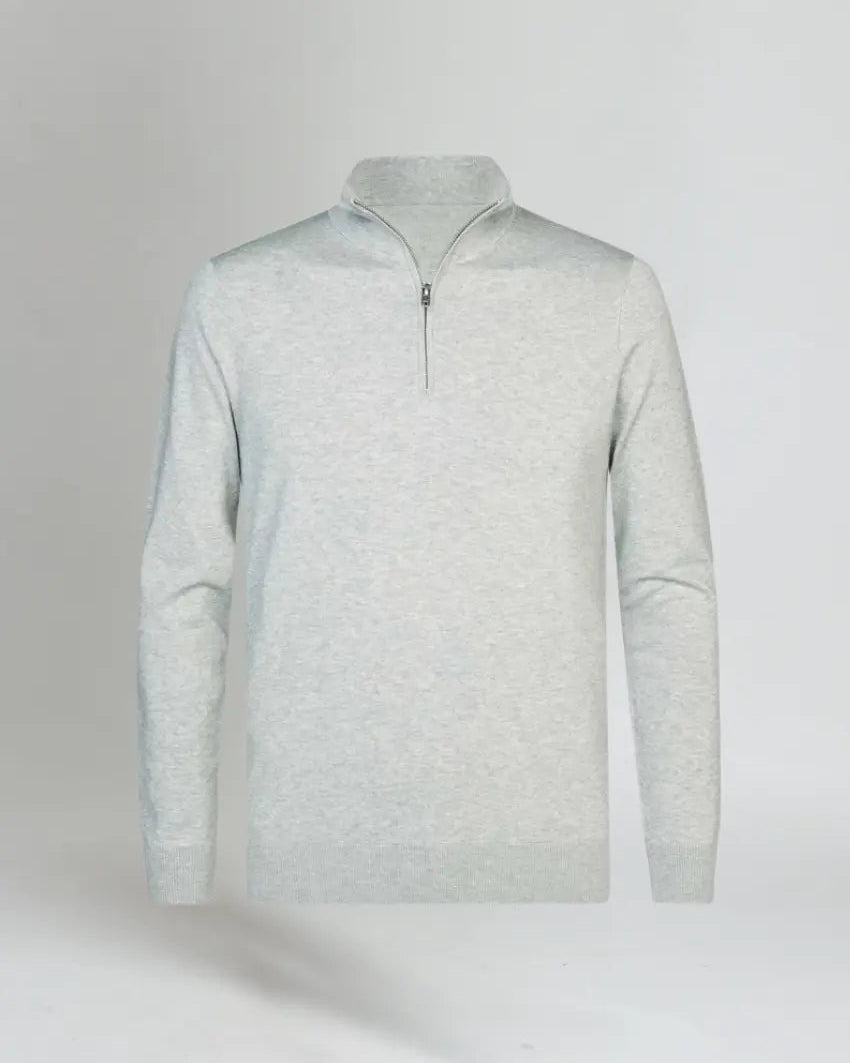 Classic Knit Half-Zip Sweater