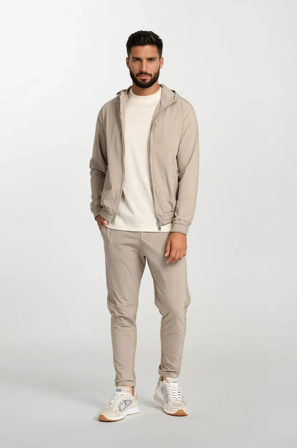 Hooded Tracksuit Set