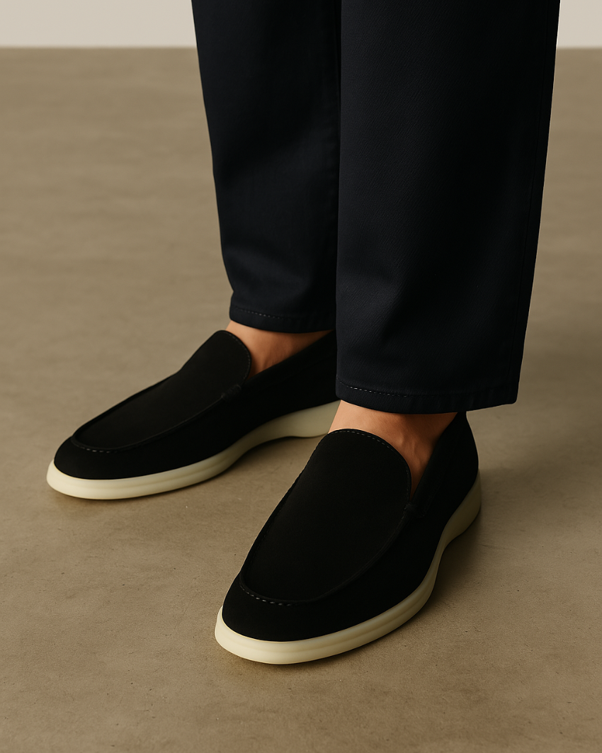 Suede Loafers