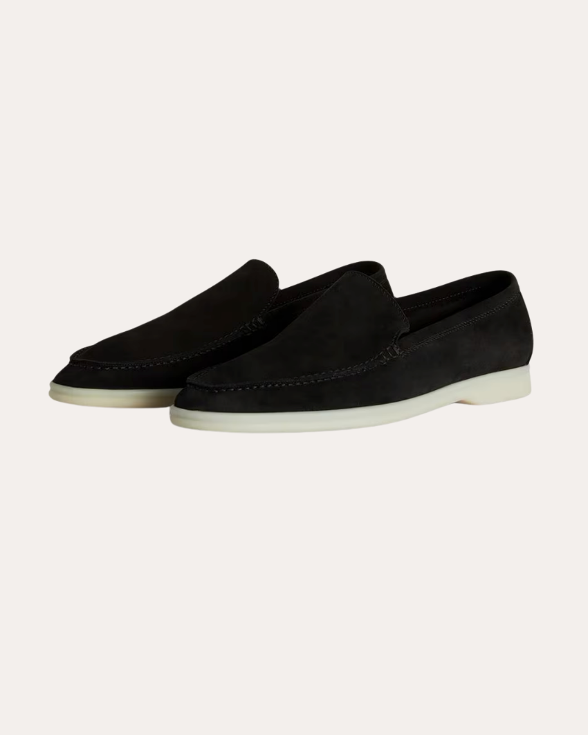 Suede Loafers