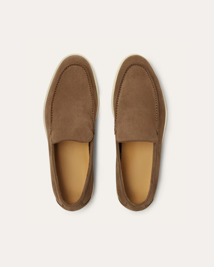 Suede Loafers