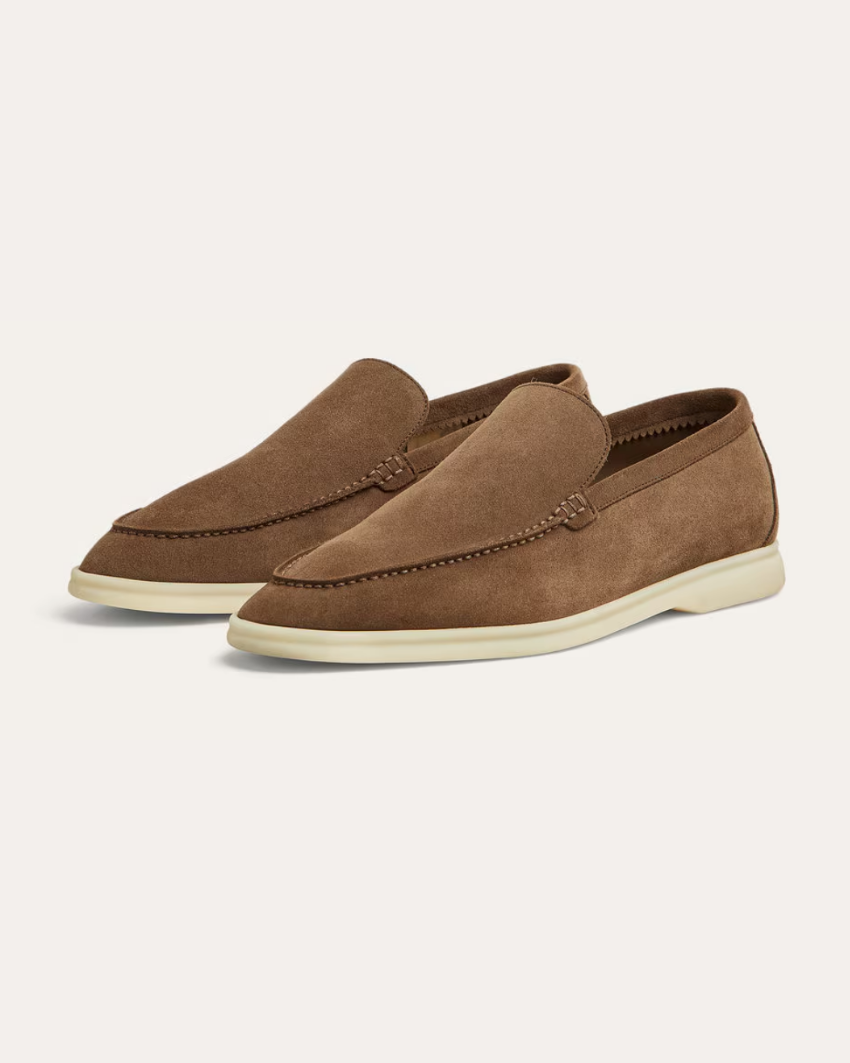 Suede Loafers