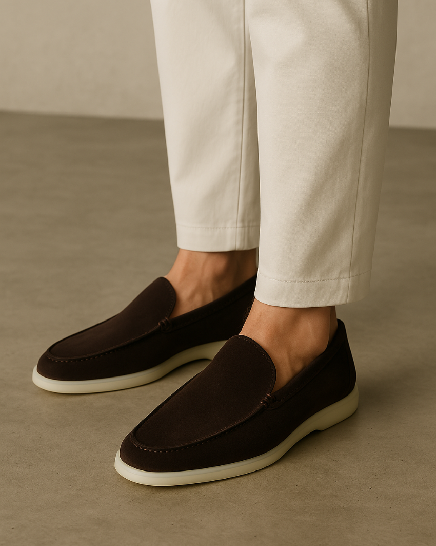 Suede Loafers