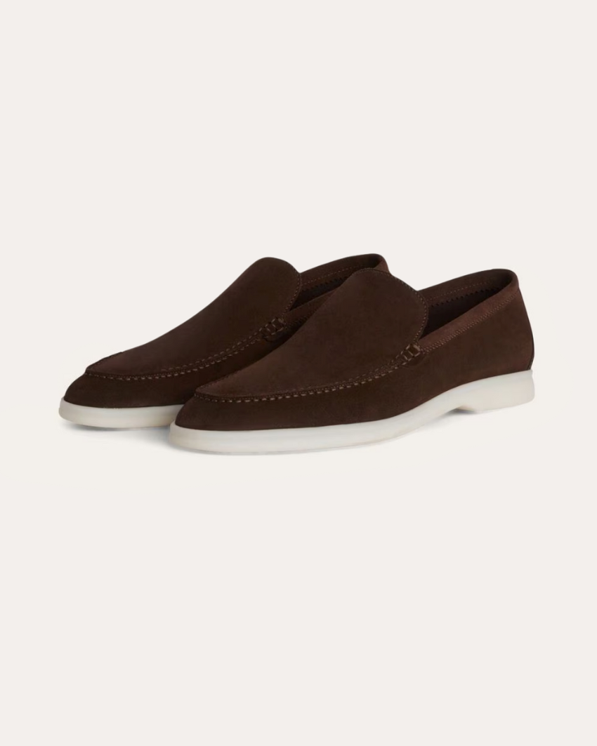 Suede Loafers