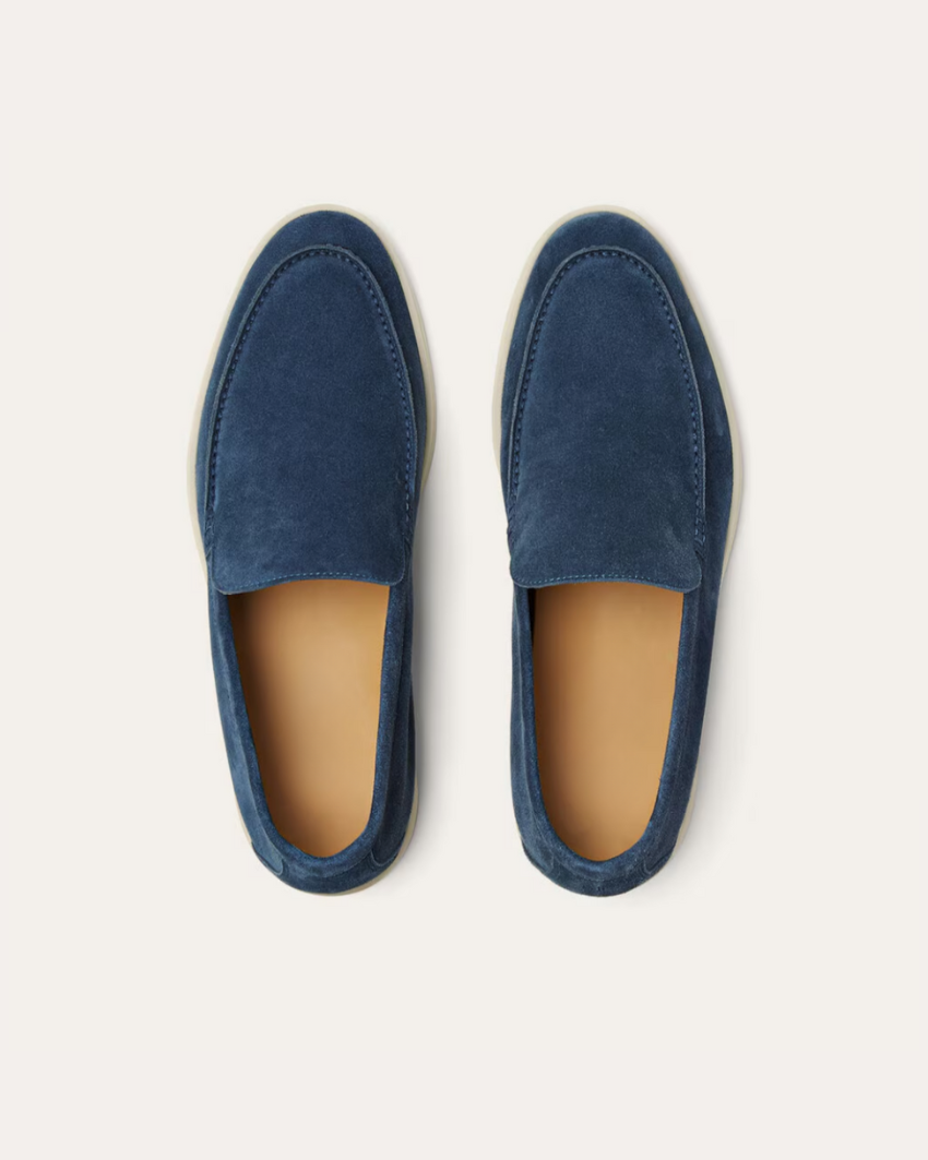 Suede Loafers