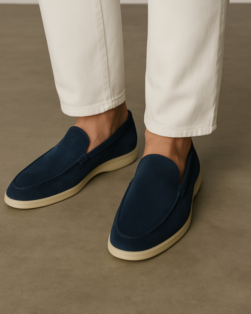 Suede Loafers