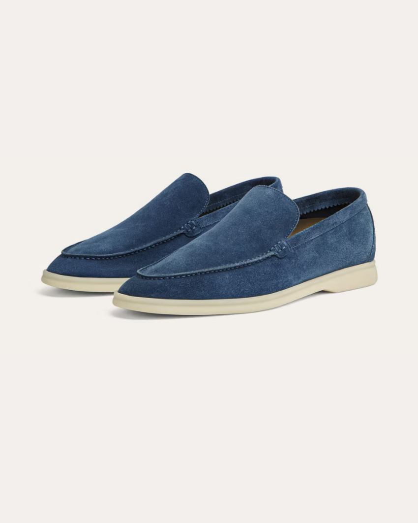 Suede Loafers