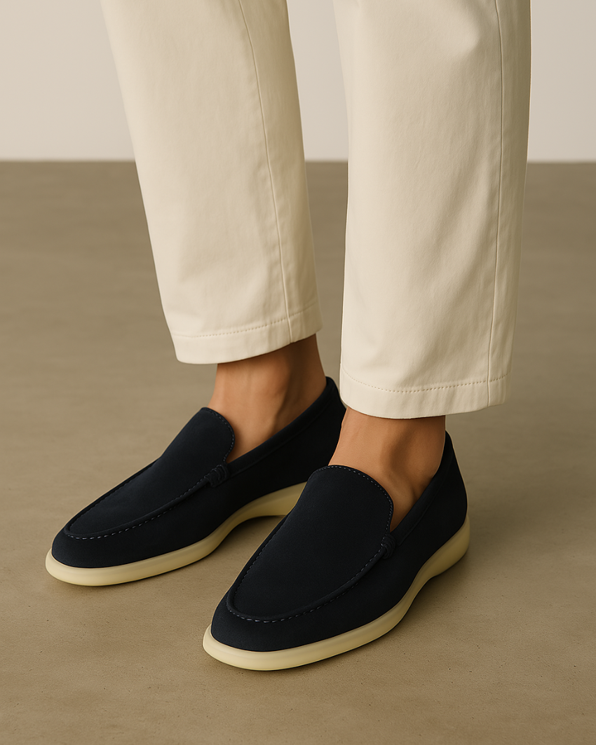 Suede Loafers