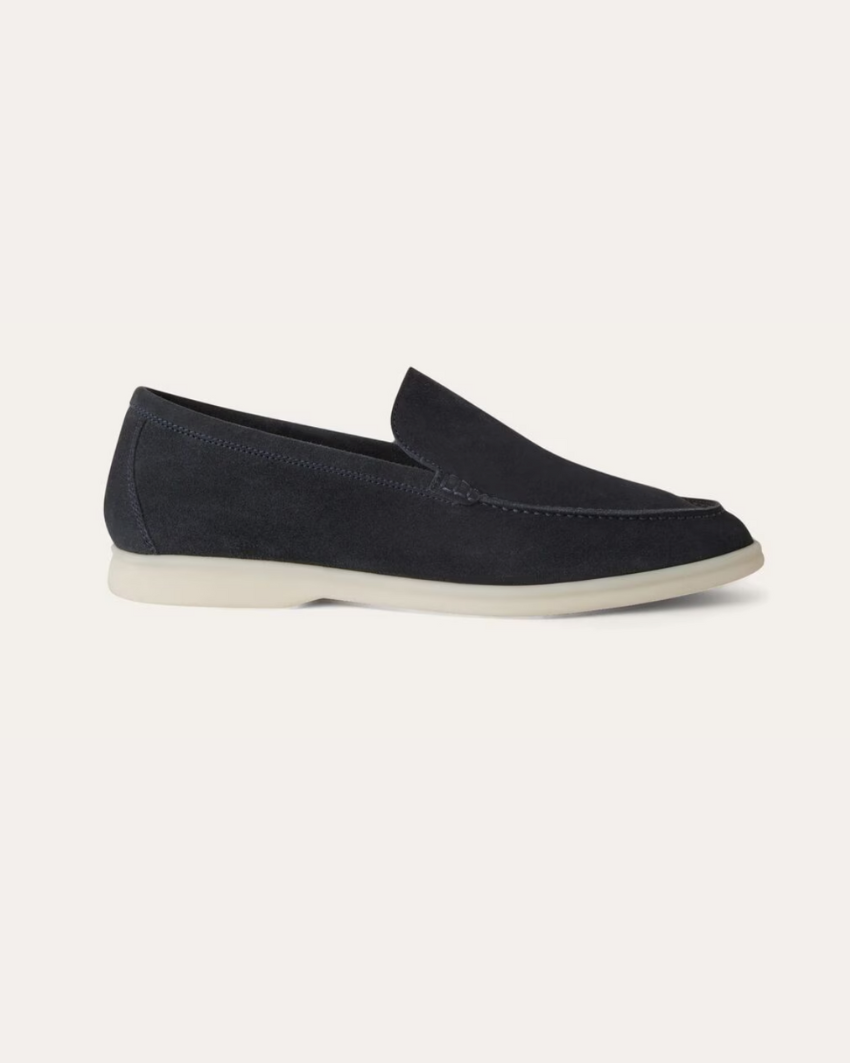 Suede Loafers
