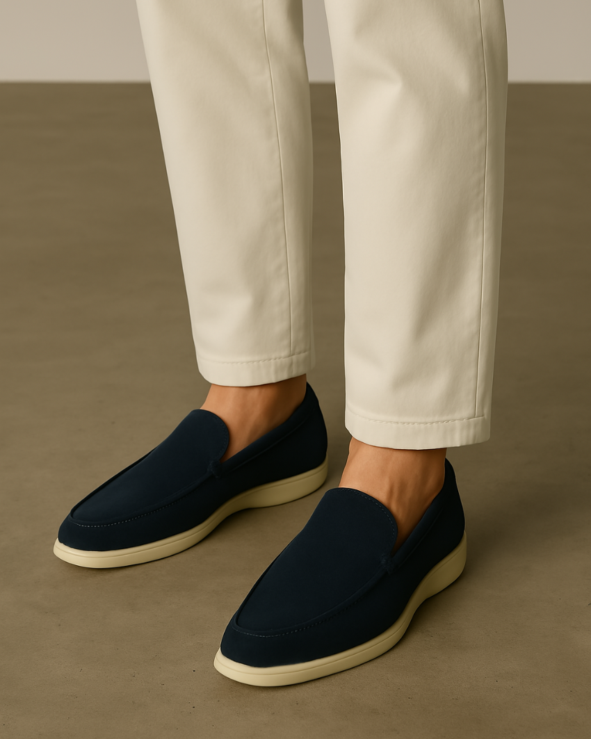 Suede Loafers