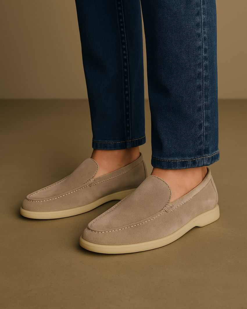 Suede Loafers