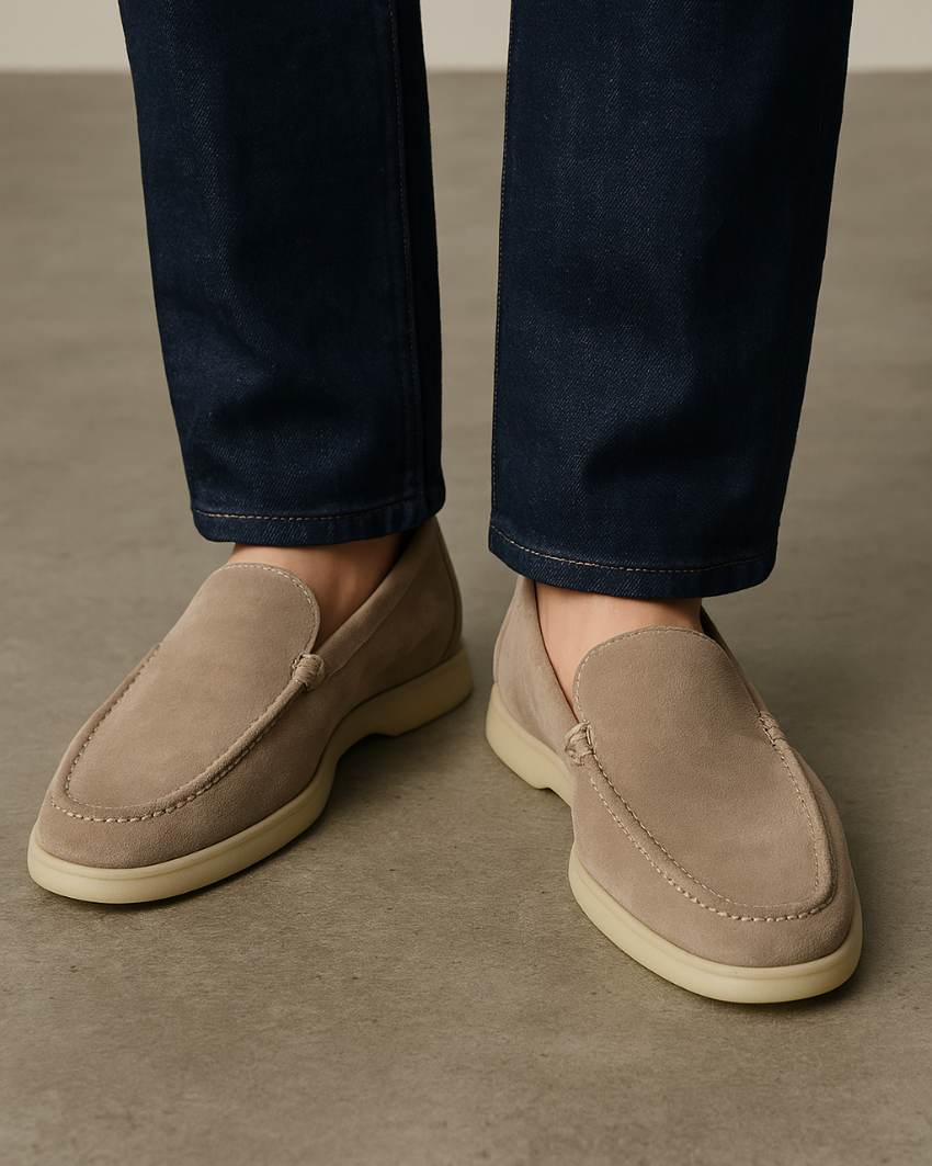 Suede Loafers