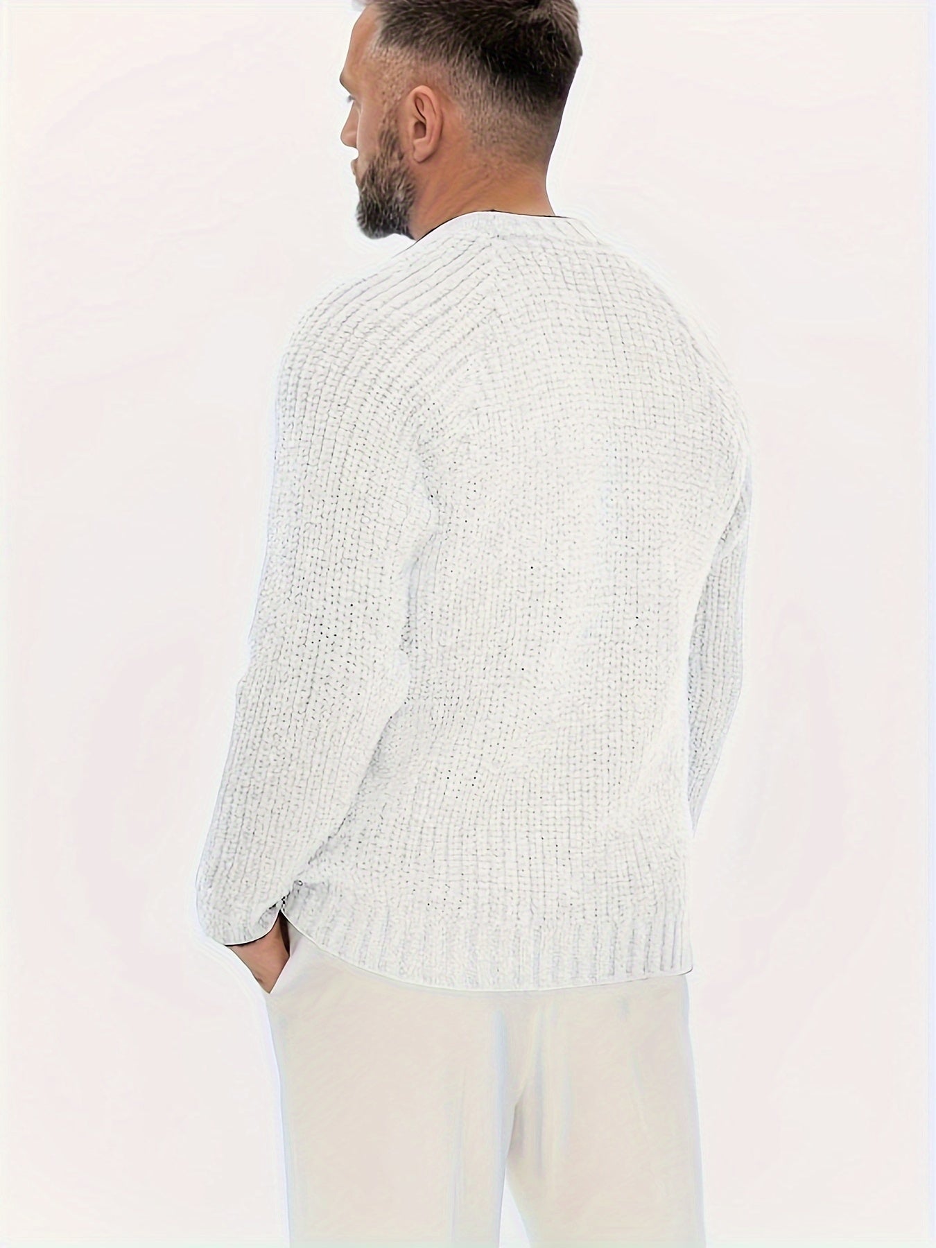 Cozy Winter Knit Sweater for Men